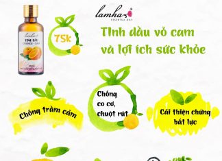 Tinh dầu vỏ cam và sức khỏe
