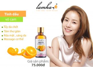 Làm đẹp với tinh dầu vỏ cam