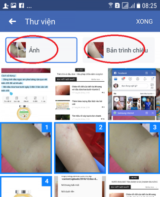Đăng bài viết kèm link lên Facebook