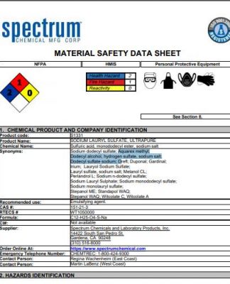 Hệ thống phân loại chất liệu nguy hại (HMIS)