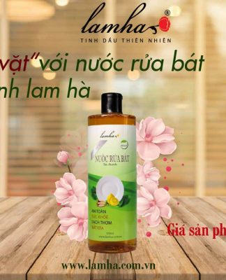Nước Rửa Chén Sả Chanh không dùng cho máy rửa bát